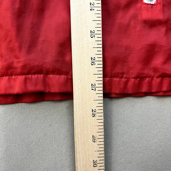 Vintage MacGregor Jacket Track Windbreaker Adult Large Red Black Full Zip 90s - Picture 12 of 12